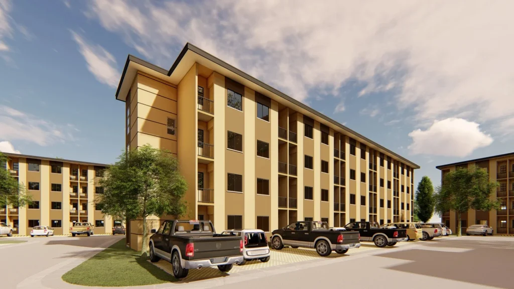 larger building complex